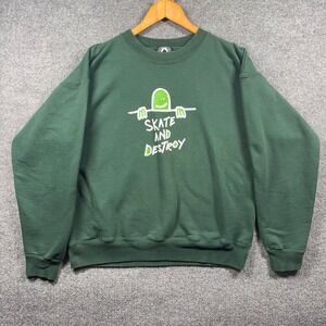 Thrasher Skate and Destroy Sweatshirt Mens Medium SWEATER Crewneck Graphic